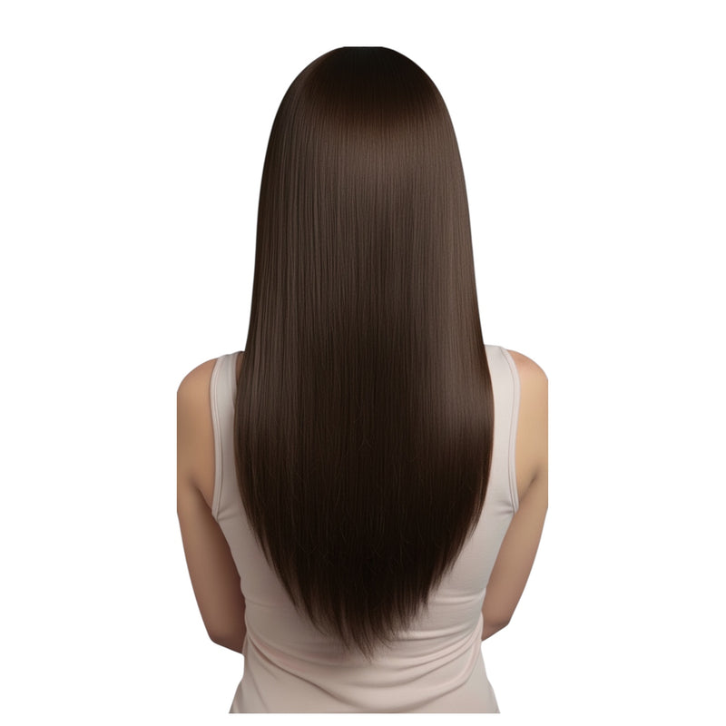 SEAMLESS SILK CLIP-IN #2 DARK BROWN