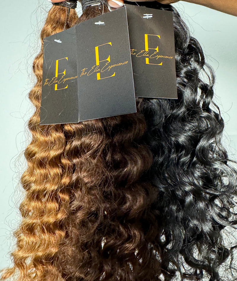 Double-Drawn Human Braiding Hair