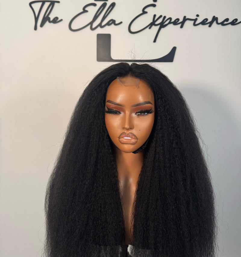 HD 2x6 UNCUSTOMIZED CLOSURE WIG