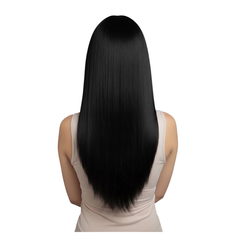 SEAMLESS SILK CLIP-IN #1 JET BLACK