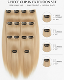 SEAMLESS SILK CLIP-IN BLONDE