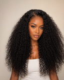 HD 2x6 BOHEMIAN CURLY CLOSURE WIG