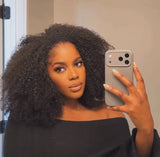 INVISIBLE HAIRLINE HALF-WIGS